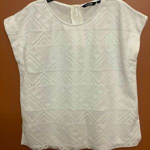 White lace top